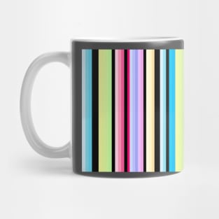 Pastels barcode Abstract Art by Orchid 12 Mug